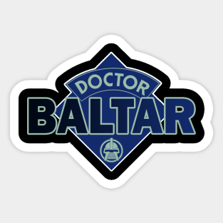 Doctor Baltar - Battlestar Galactica BSG - Doctor Who Style Logo Sticker